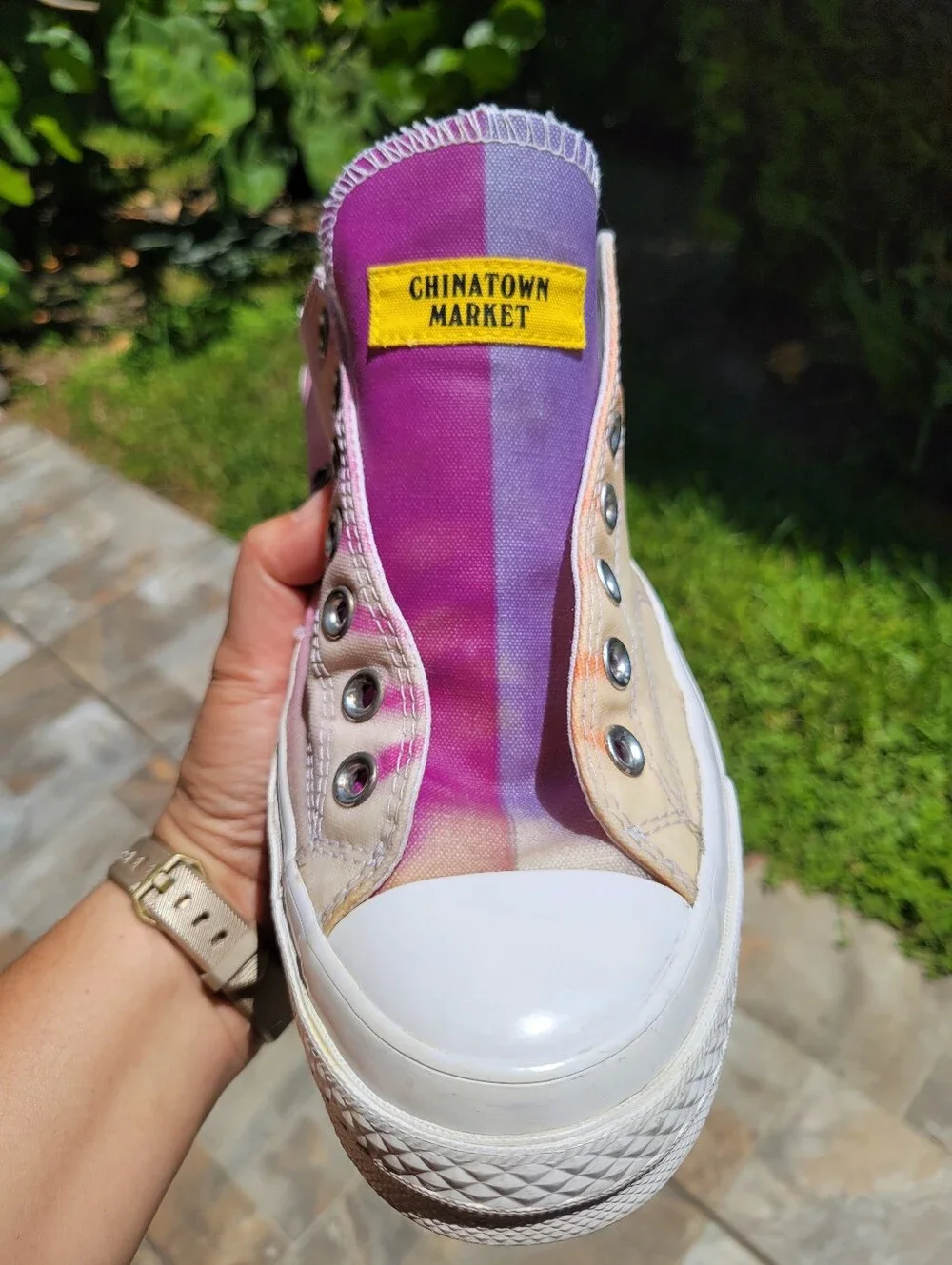 Converse Chinatown Market x Chuck 70 Ox UV Size 10 Streetwear Color Changing